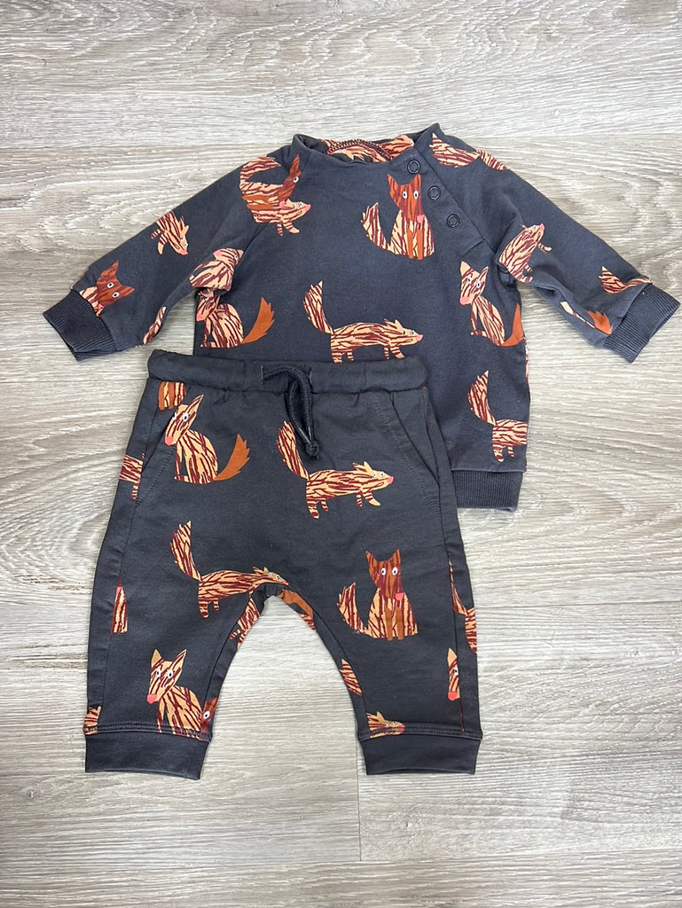 Pre loved baby M&S Scruffy pup tracksuit 0-3m