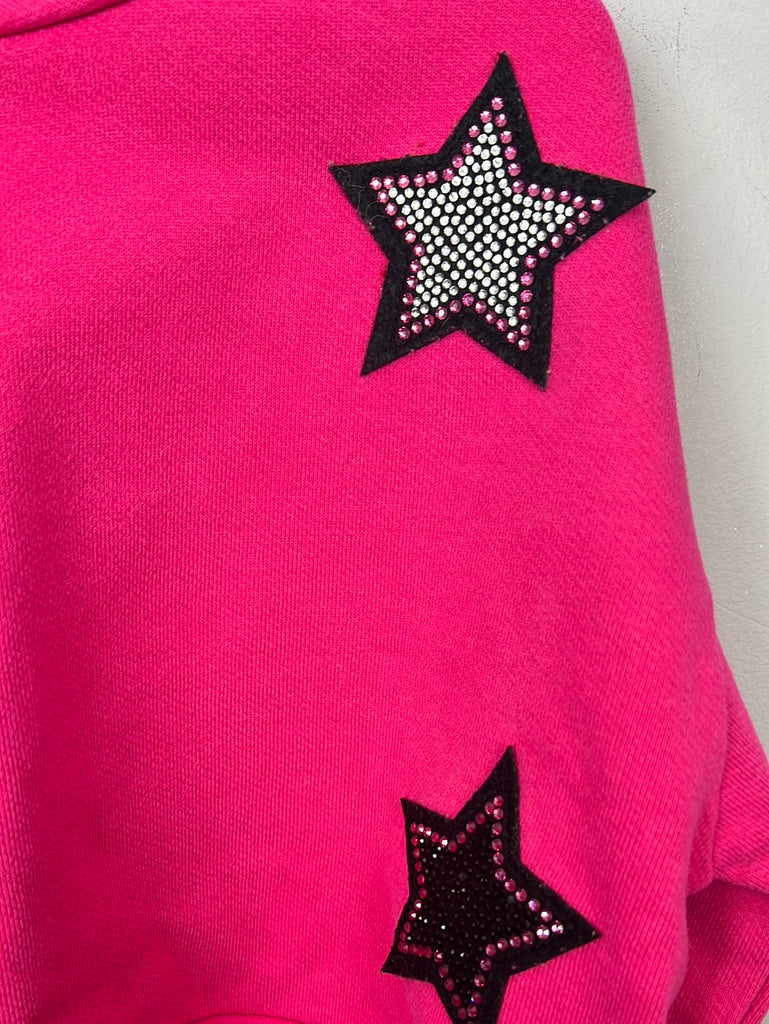 Patrizia Pepe Pink Cropped Sweatshirt 8-10y
