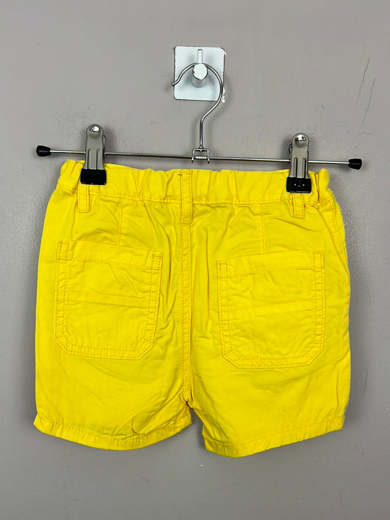 Next yellow shorts 18-24m - Sweet Pea Preloved