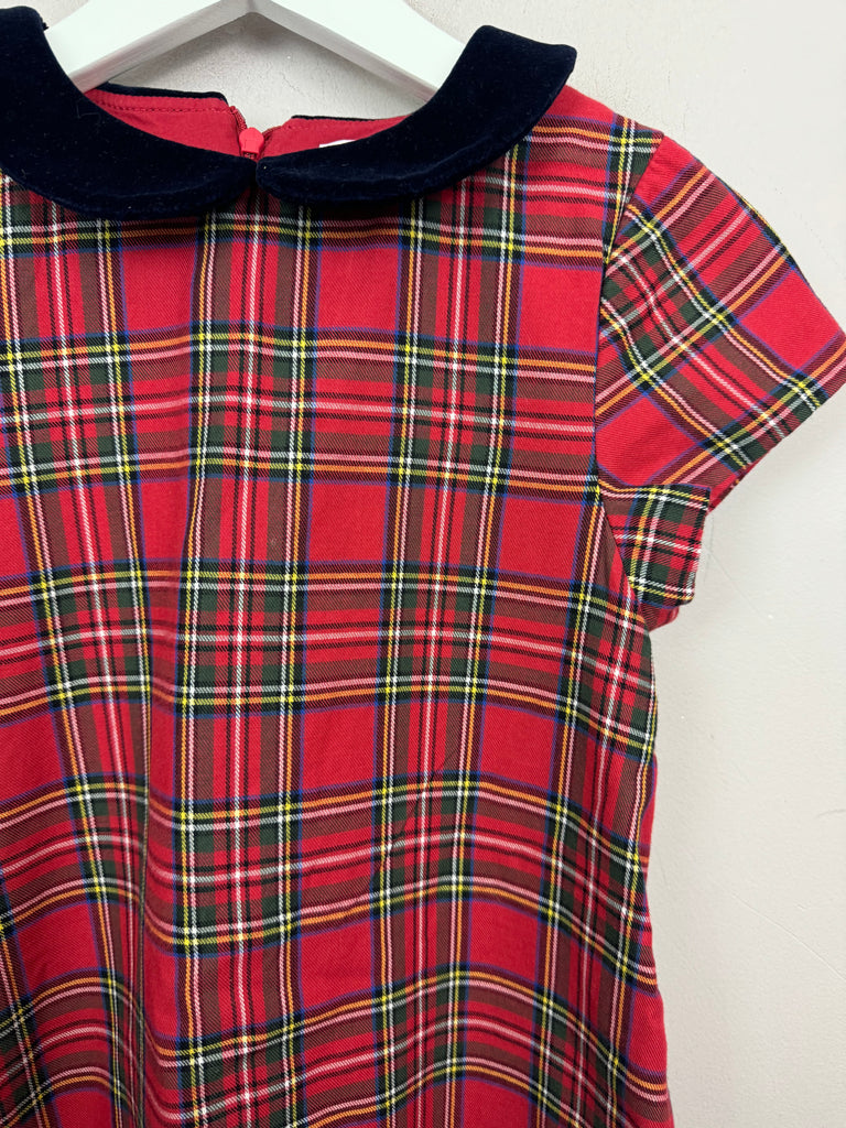 Preloved children’s Confiture Red Tartan Dress 8-9y