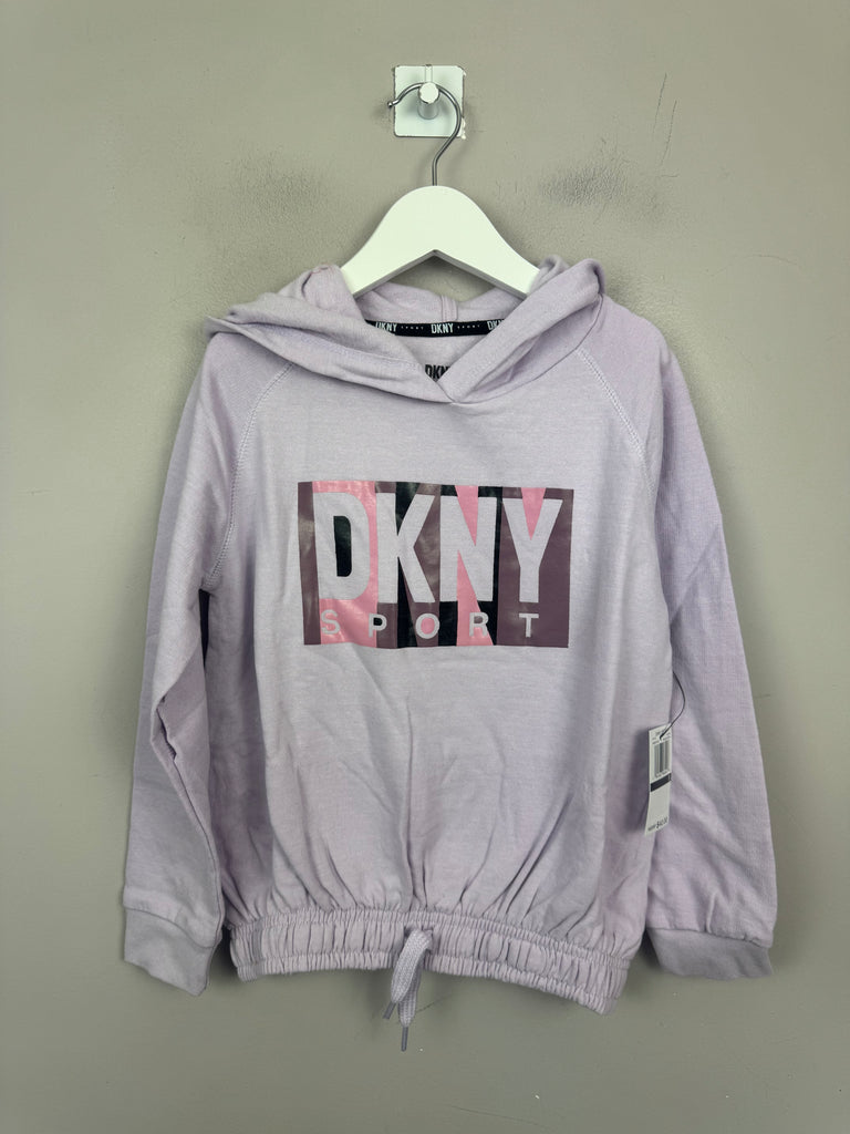 DKNY Lilac Hoodie BNWT 2-8years secondhand children - sweet pea preloved 