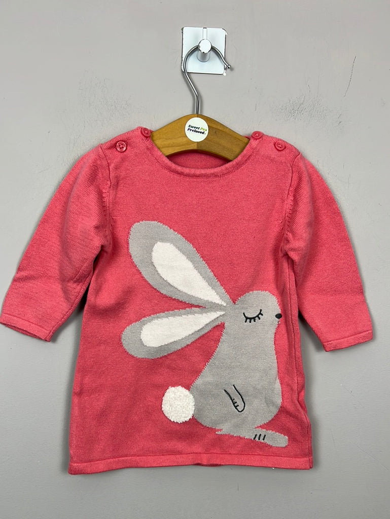 Secondhand baby M&S bunny knit dress 3-6m