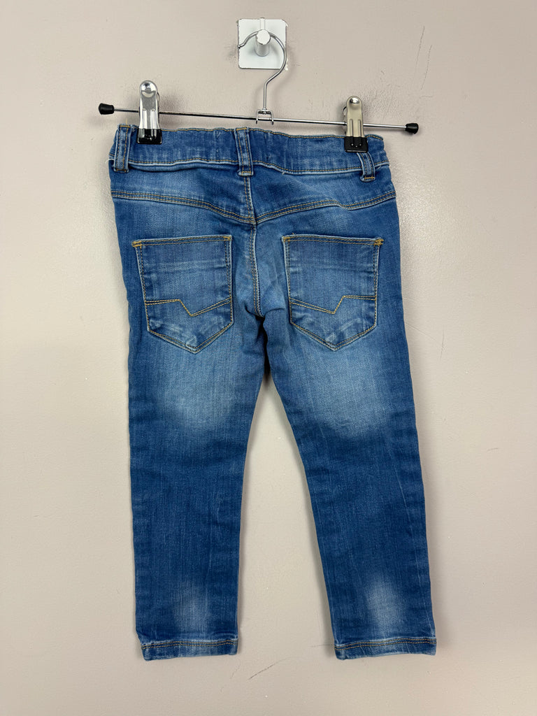 Second Hand Kids M&S Blue skinny jeans 2-3y