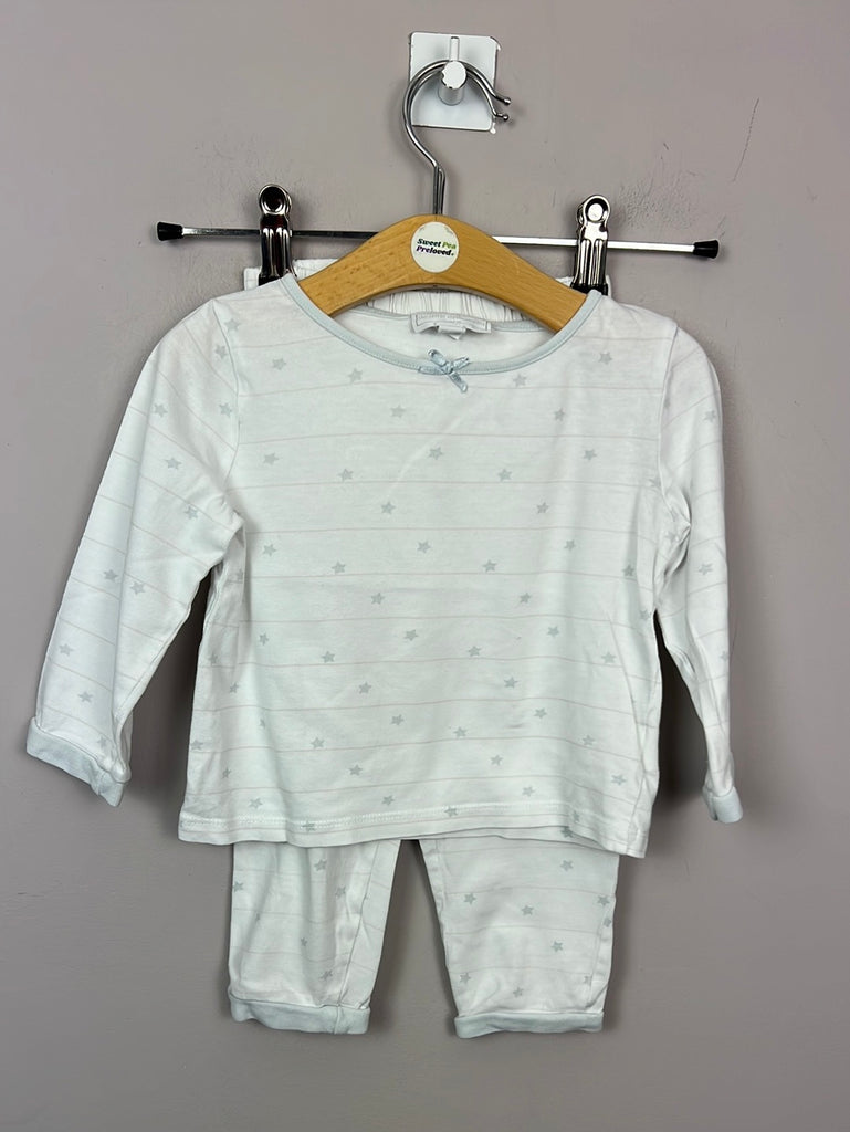 Secondhand baby Little White Company star pjs 18-24m