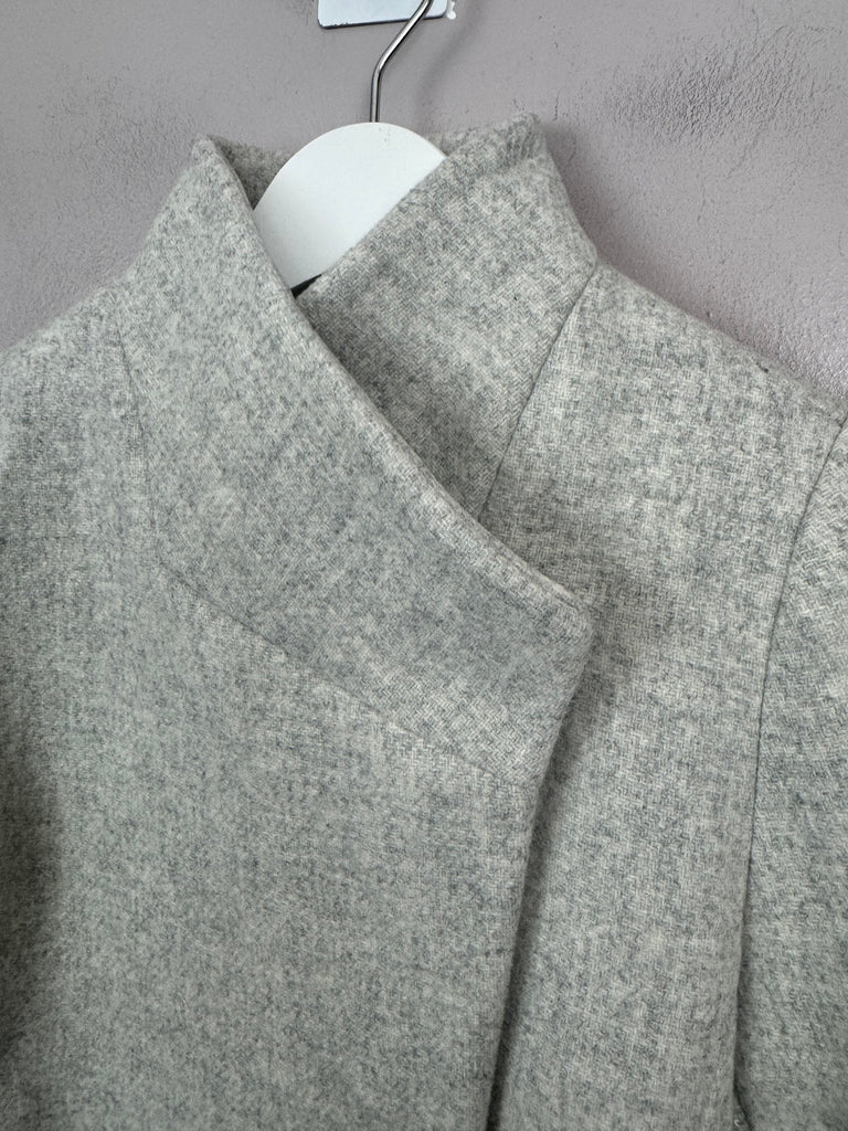 Secondhand Reiss Grey Wool Peacoat 6-7y