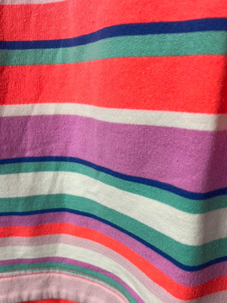Secondhand kids Joules Neon stripe sweatshirt 9-10y