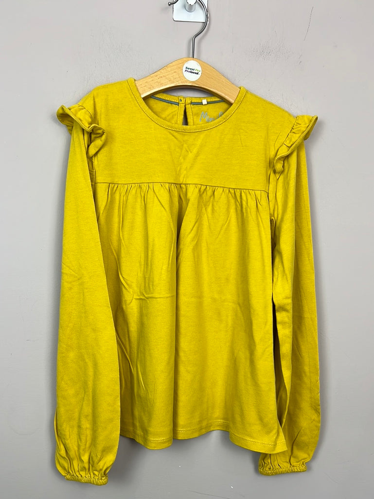 Pre loved mini Boden Yellow Long sleeve top 9-10y
