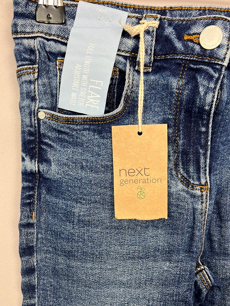 Secondhand Kids Next flare full length jeans 7y bnwt