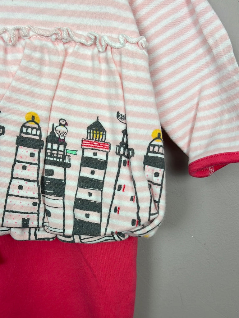 Secondhand baby 3-6m Mamas & Papas lighthouse outfit