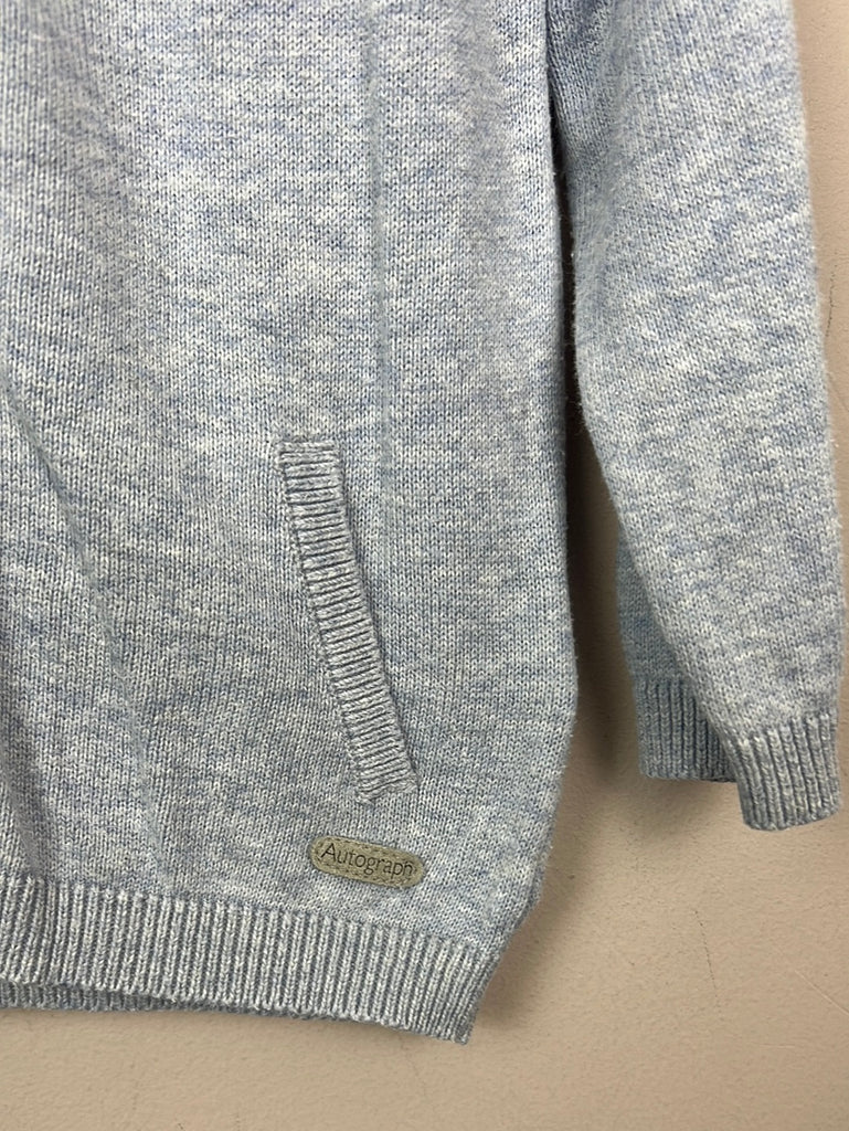 Pre Loved Baby Autograph Light Blue Cardigan 9-12m
