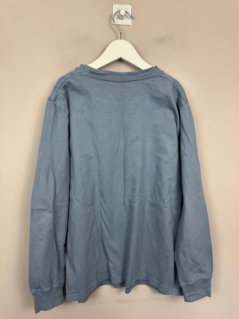 Secondhand Carhartt Blue L/S T-shirt 10-12y