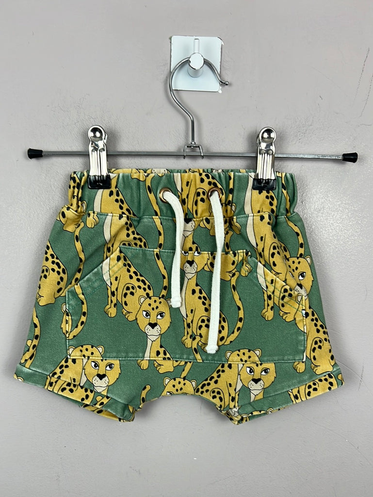 Dear Sophie leopard shorts 18-24m - Sweet Pea Preloved
