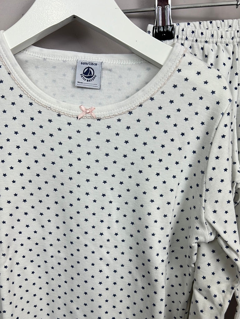 Petit Bateau star pjs 6y - Sweet Pea Preloved