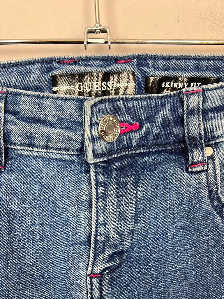 Guess embroidered skinny jeans 12y