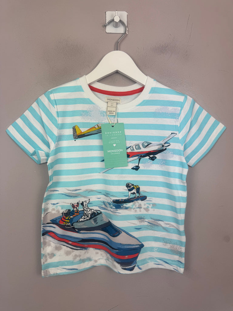 Monsoon T-shirt bnwt 3-4y imperfect Preloved children - sweet pea preloved 
