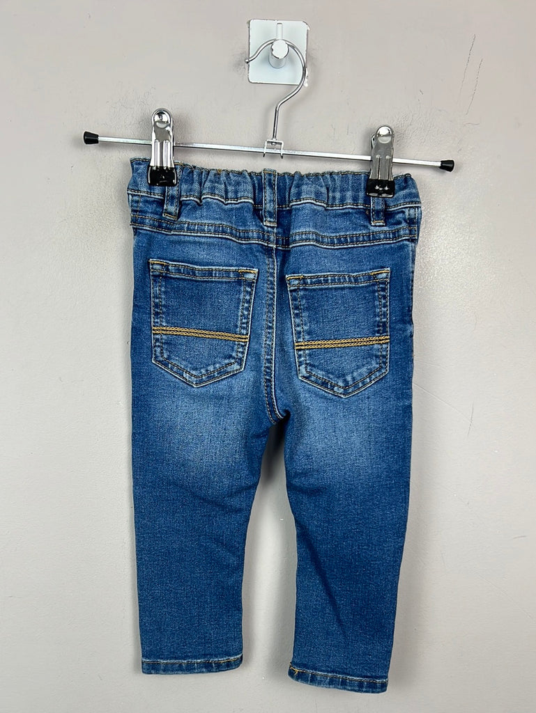 Next blue skinny jeans 9-12m - sweet pea preloved