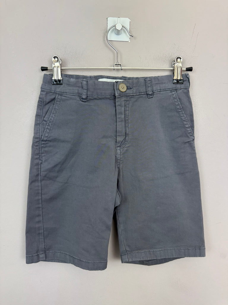 Zara Grey Chino Shorts 8y Second hand kids - sweet pea preloved 