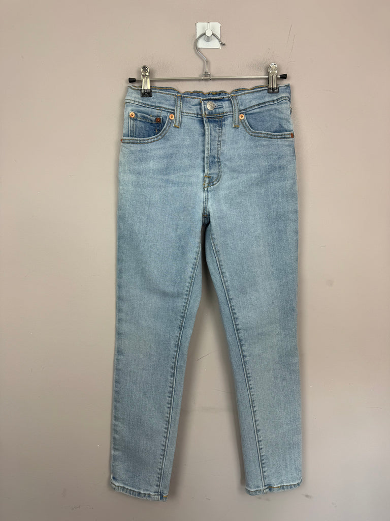 Levi's Light wash slim jeans 10y preloved kids - sweet pea preloved 