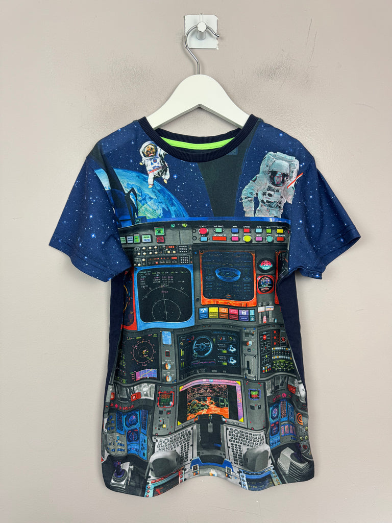 Bluezoo control deck t-shirt 8-9y Pre loved children - sweet pea preloved 