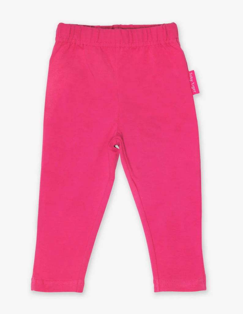 Toby Tiger Pink Leggings New 6-12m 1-2y 3-4y - Sweet Pea Preloved Clothes