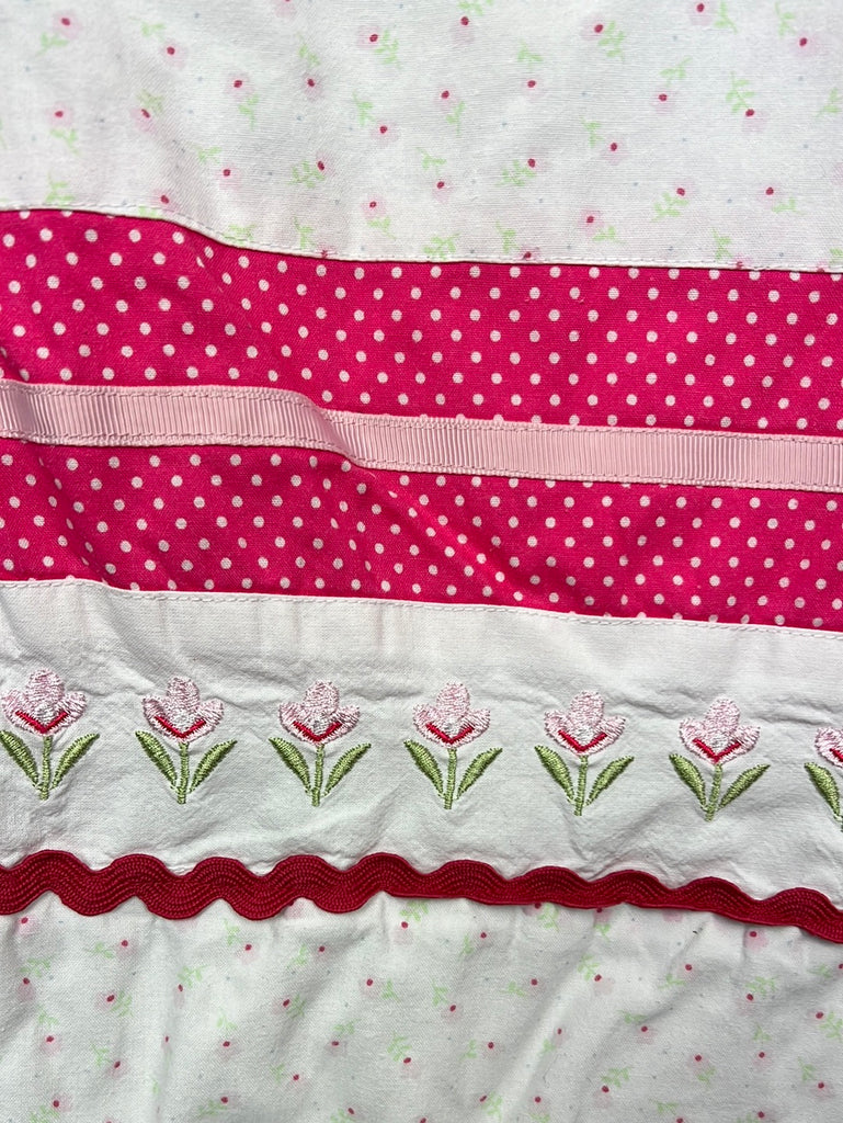Secondhand Grobag pretty pink & white frill sleeping bag