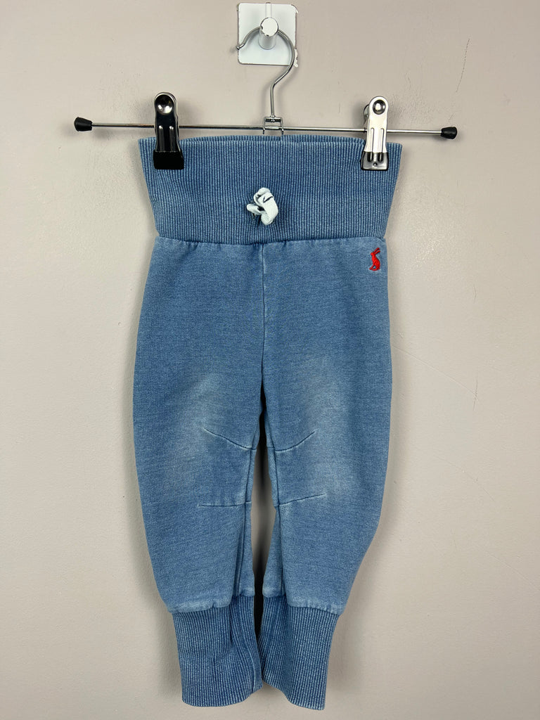 Second Hand Joules Pull on Denim Look Joggers 