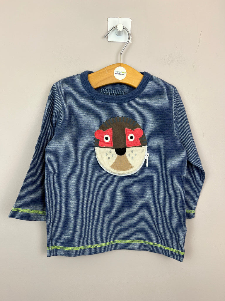 Second Hand baby Next Lion zipped mouth T-shirt 