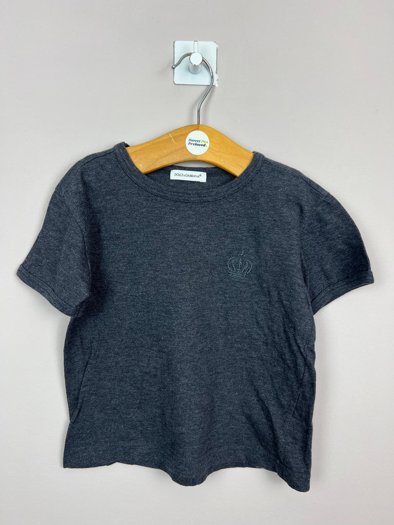 Second Hand Dolce & Gabbana navy t-shirt - Sweet Pea Preloved Clothes