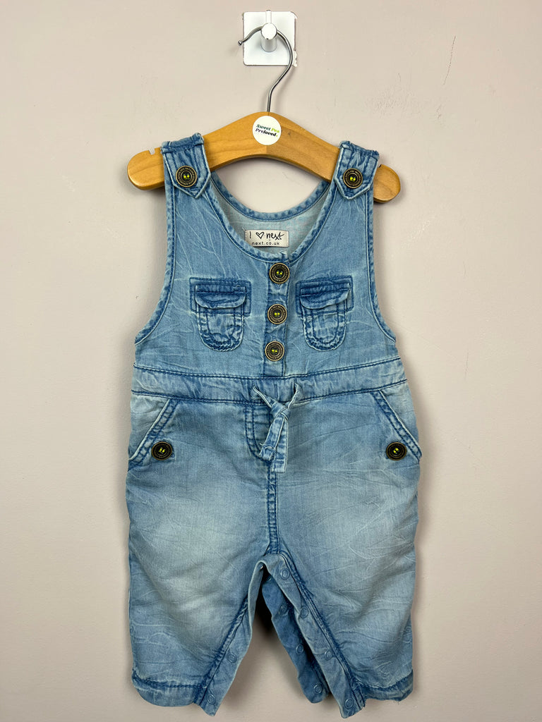 3-6m Next lightweight chambray Playsuit - Sweet Pea Preloved Clothes