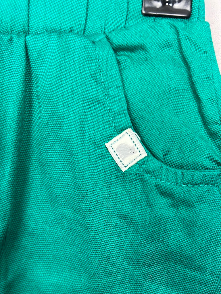 Pre loved baby John Lewis emerald green trousers 0-3m