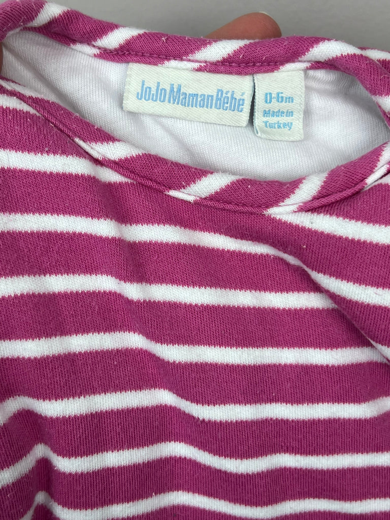 Pre loved baby Jojo Maman bebe pink giraffe sleeping bag 2.5tog - Sweet Pea Preloved Clothes
