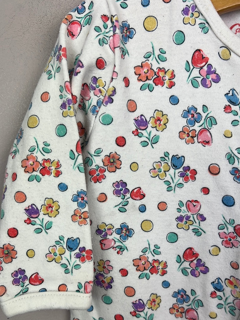 Pre loved baby Cath Kidston floral sleepsuit 3-6m