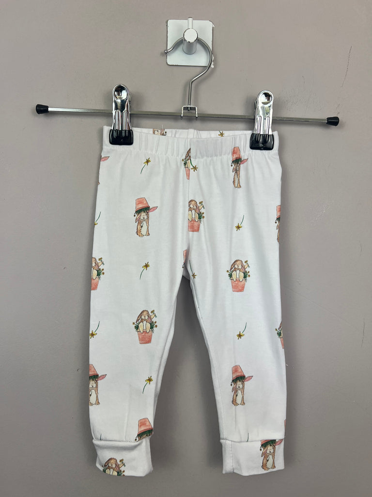 Second hand organic baby Charlotte England bunny leggings - Sweet Pea Preloved Clothes