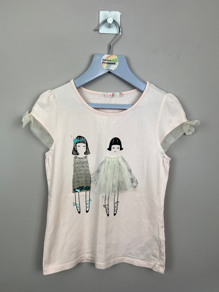 8y Billieblush chic girls t-shirt - Sweet Pea Preloved Clothes