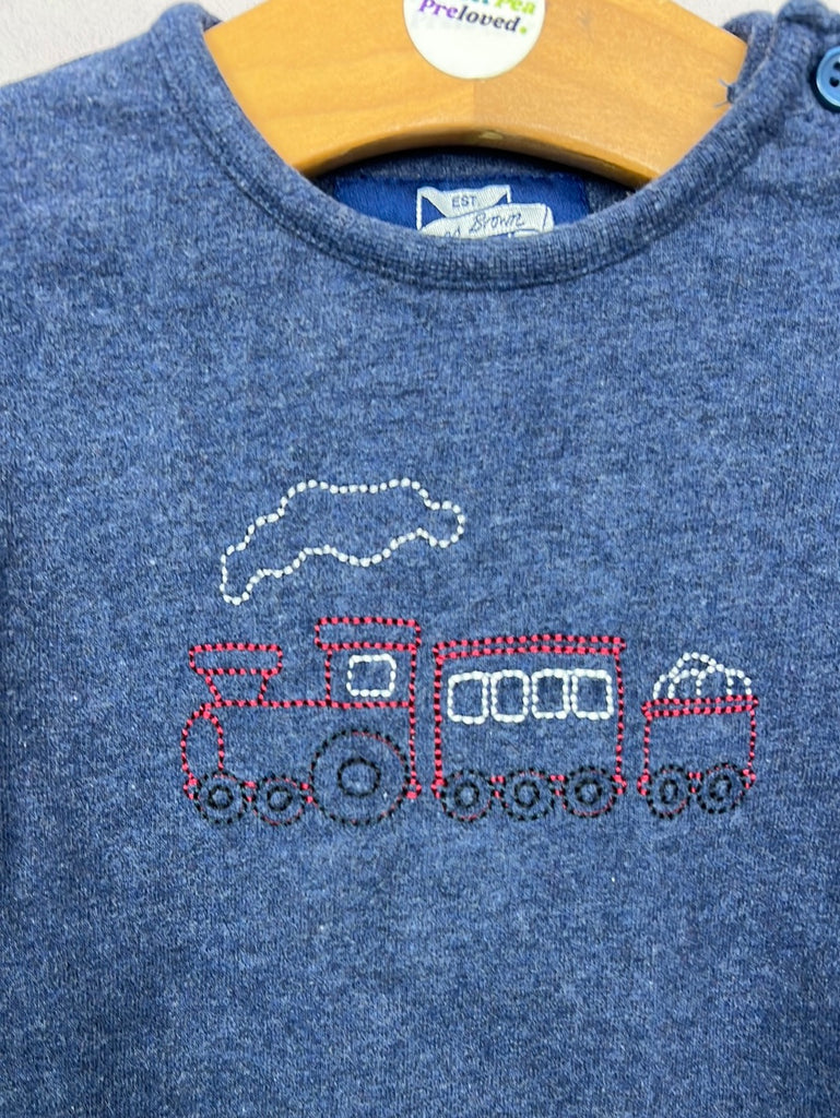 Thomas Brown Train Long Sleeve T-shirt 9-12m