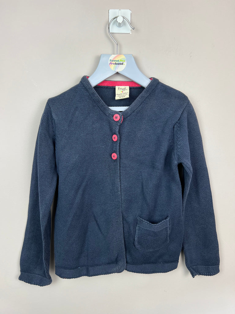 Second Hand Frugi Navy cardigan - Sweet Pea Preloved Clothes