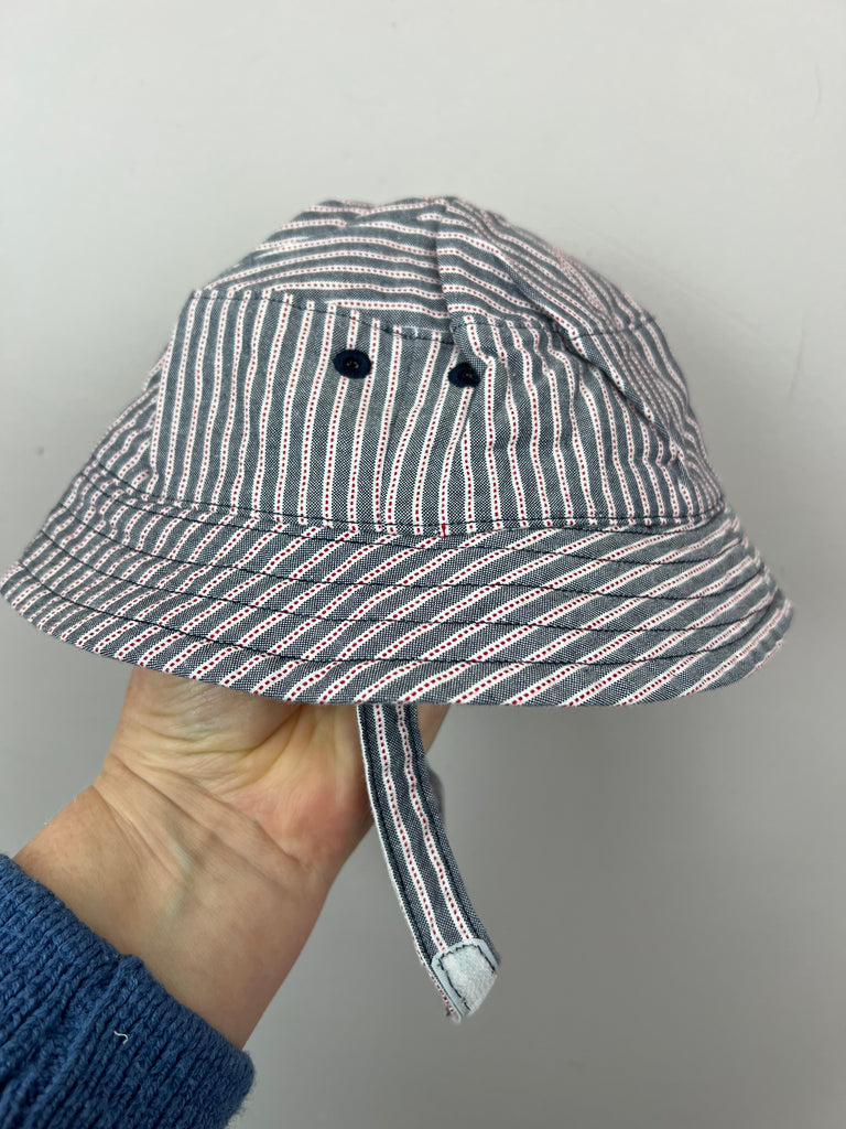 0-6m Janie & Jack striped Sun Hat - Sweet Pea Preloved Clothes