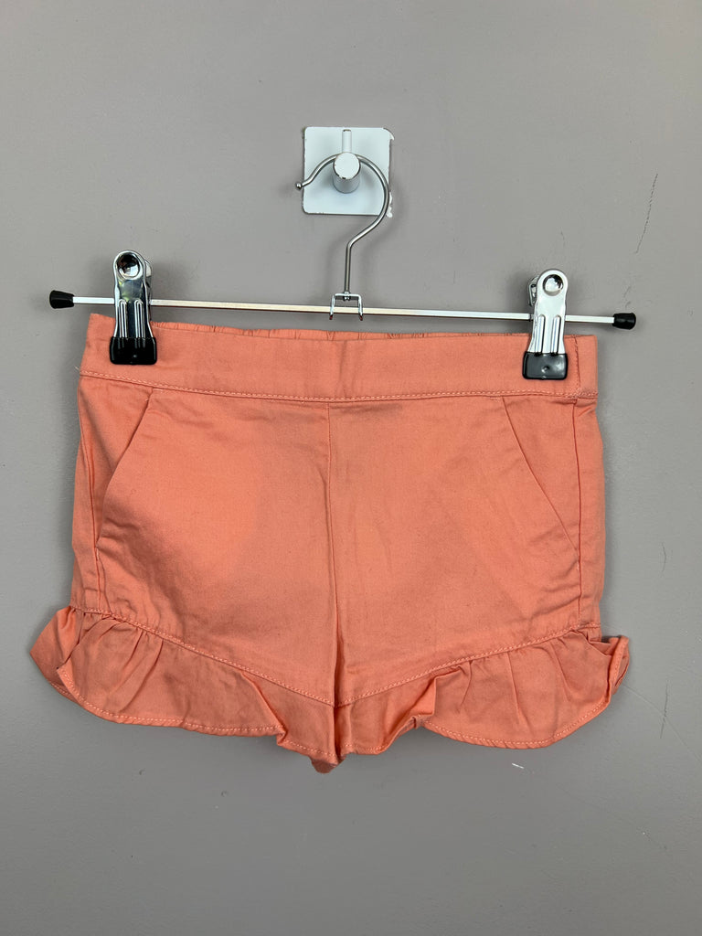 18-24m Janie & Jack peach frill shorts BNWT - Sweet Pea Preloved Clothes