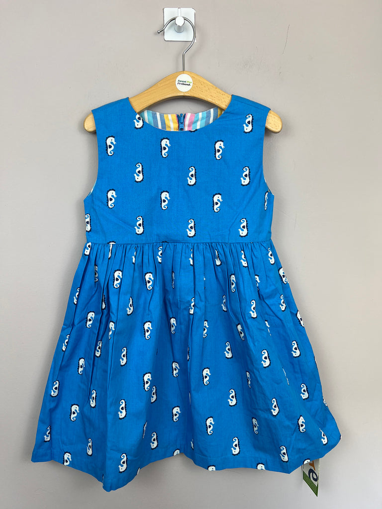 4y Kite Seahorse Stripe dress bnwt - Sweet Pea Preloved Clothes