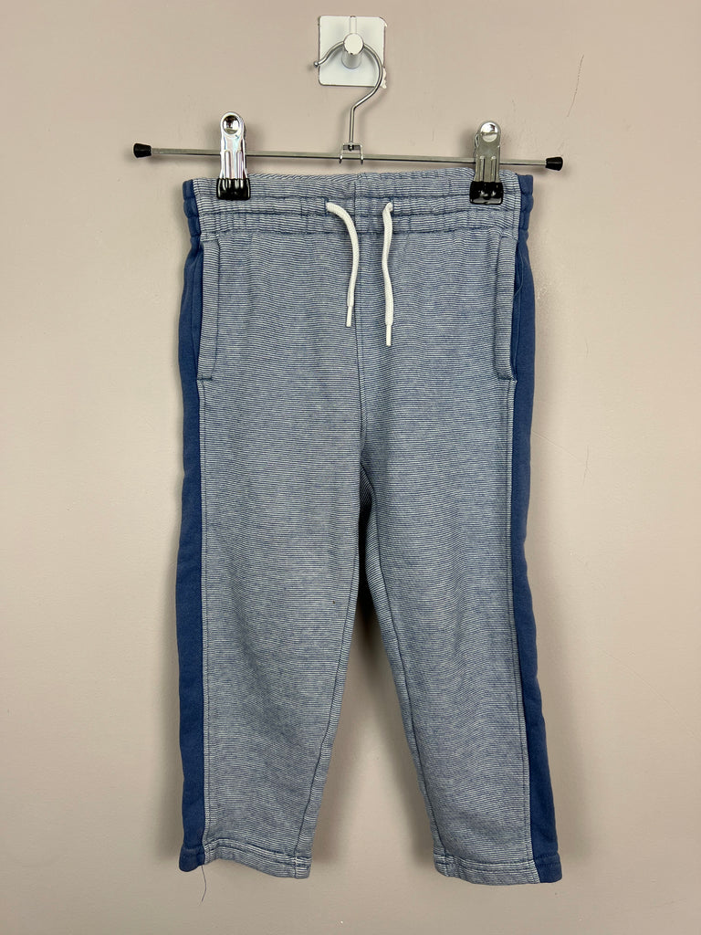 3y GAP blue stripe joggers - Sweet Pea Preloved Clothes