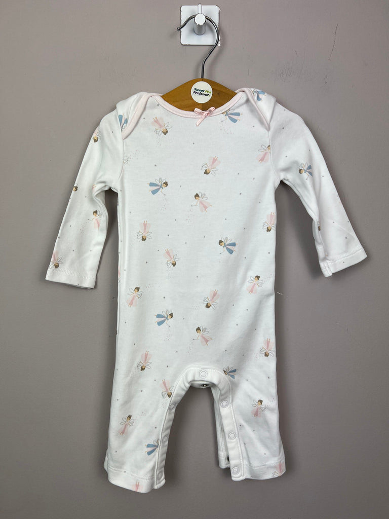 0-3m Little White Company fairy sleepsuit - Sweet Pea Preloved Clothes