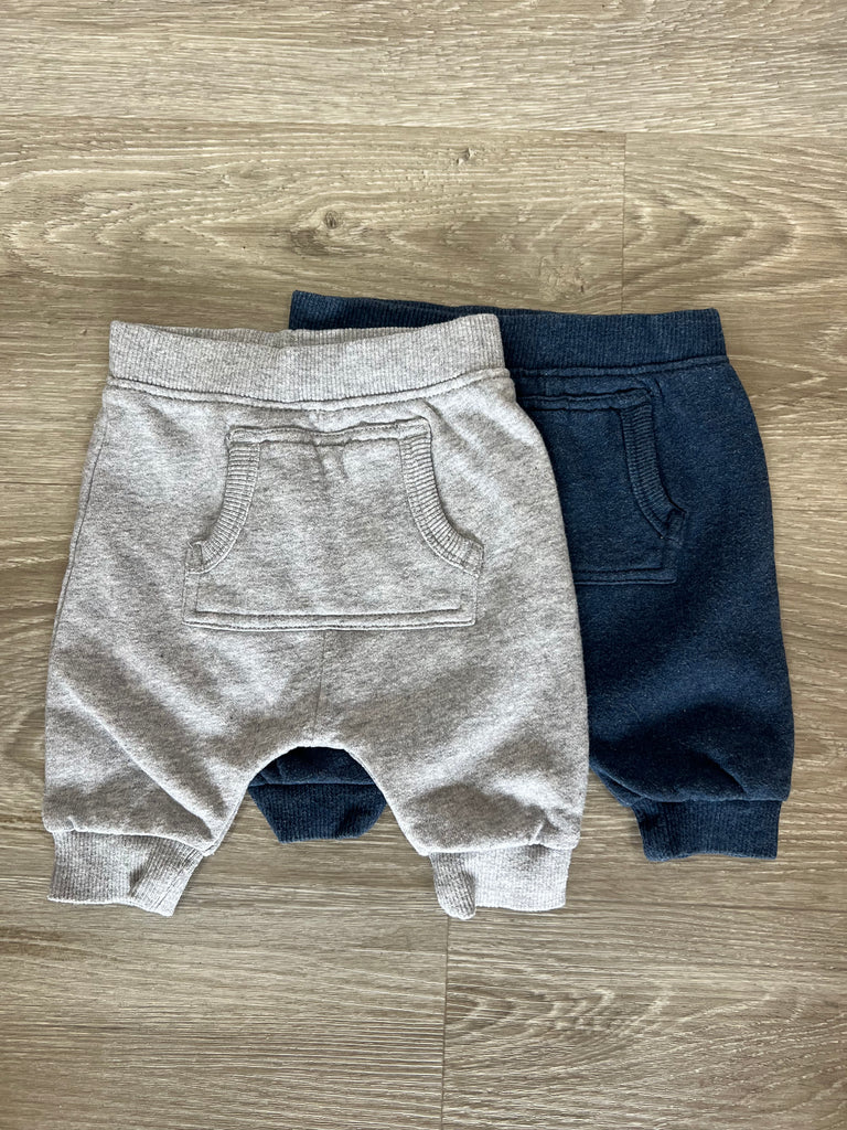 1m Next navy grey joggers - Sweet Pea Preloved Clothes