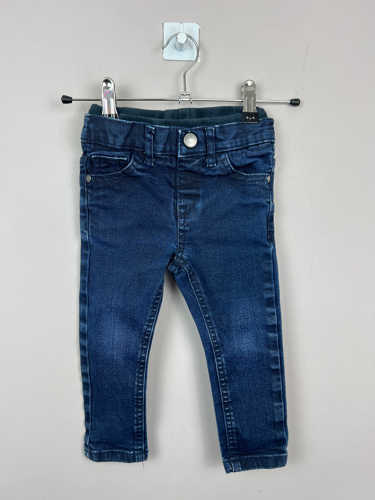 Second Hand Mothercare Pull On dark wash jeans