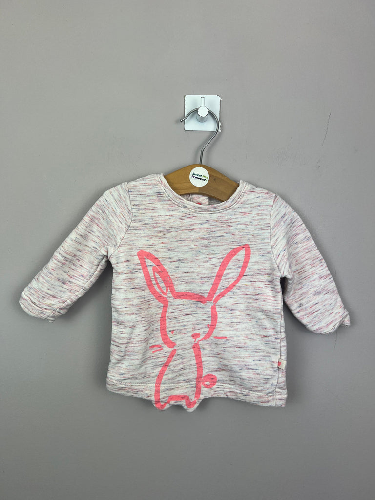0-3m Next bunny sweatshirt - Sweet Pea Preloved Clothes