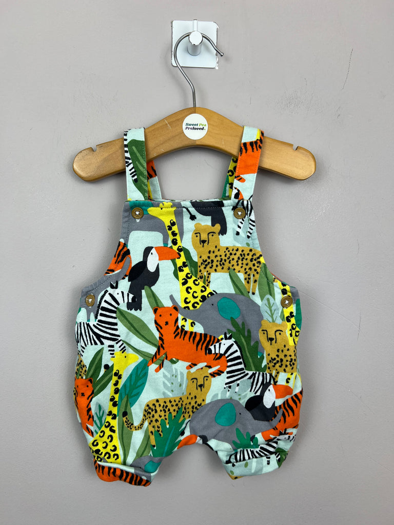 Second Hand Baby Next Jungle Dungarees 