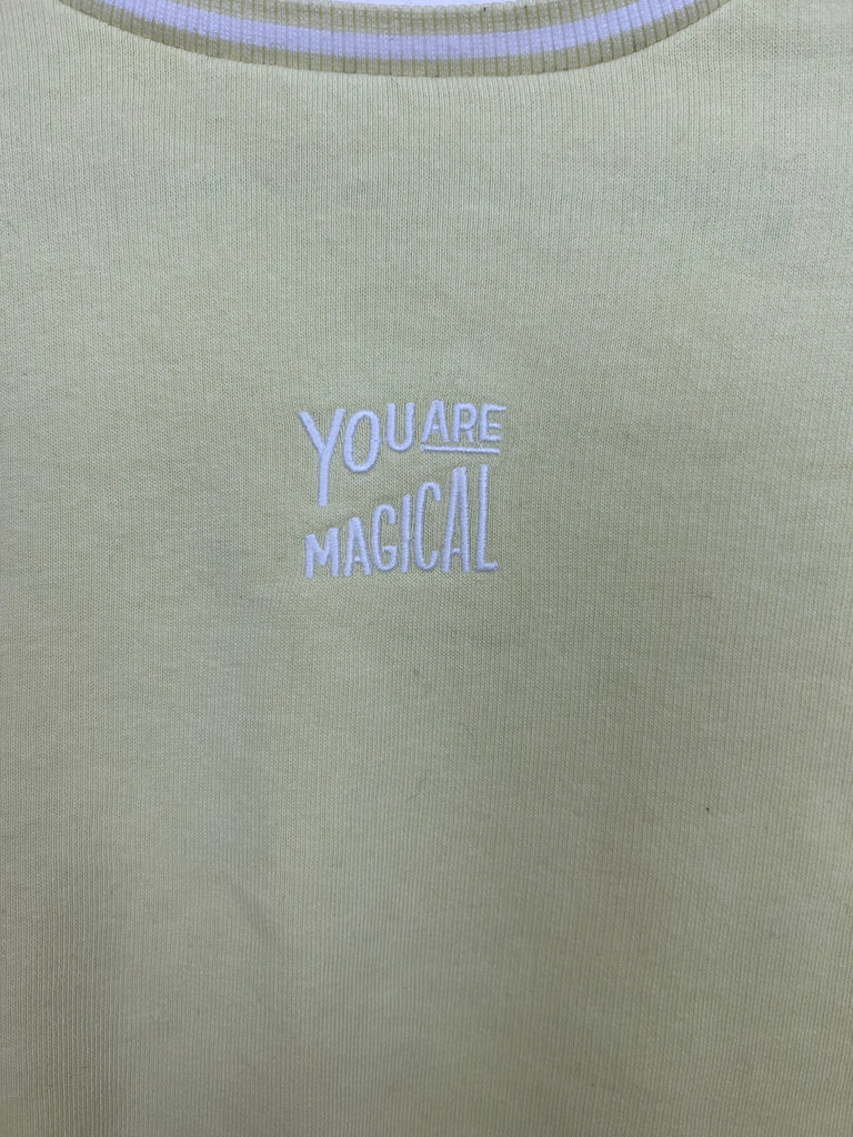 Pre loved older kids M&S You are magical sweatshirt - Sweet Pea Preloved Clothes