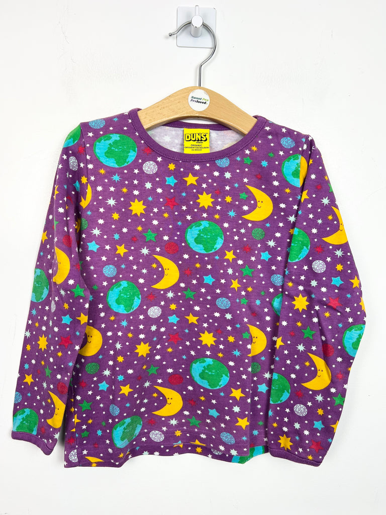 4-5y Duns Mother Earth Top - Purple - Sweet Pea Preloved Clothes
