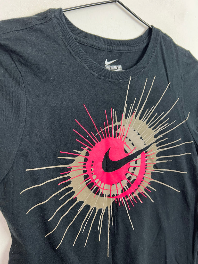 12-13y Nike black paint splat t-shirt - Sweet Pea Preloved Clothes