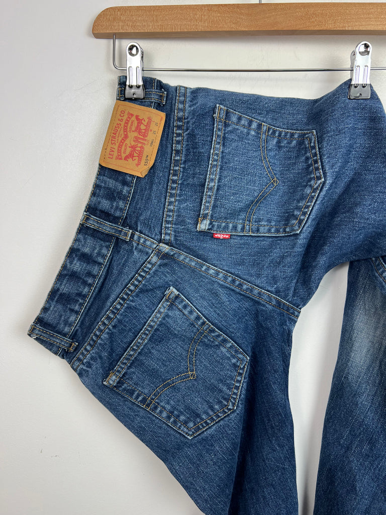 10y Vintage Levi’s 550 relaxed leg blue jeans - Sweet Pea Preloved Clothes