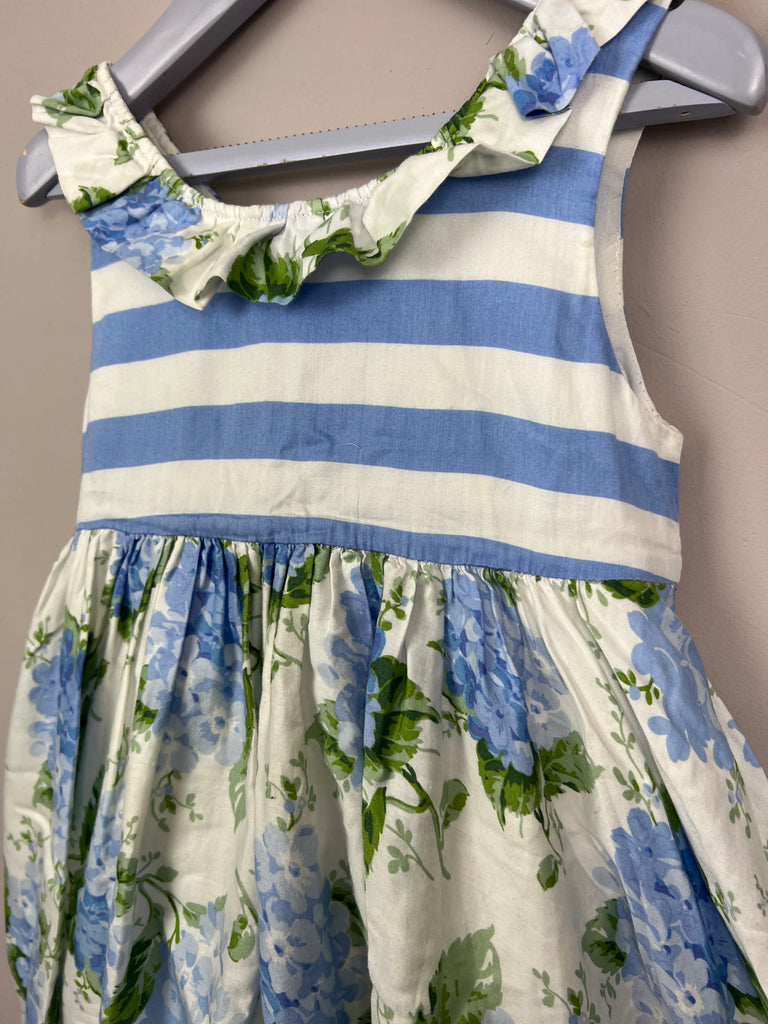 5-6y Monsoon blue hydrangea dress - Sweet Pea Preloved Clothes